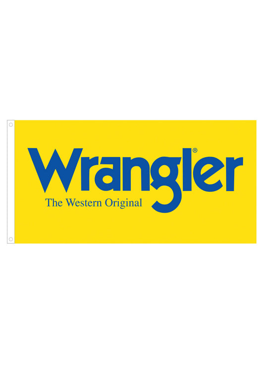 Wrangler Logo Flag