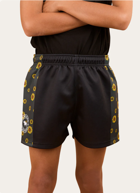 Ringers Western Kids Sunflowers Footy Short