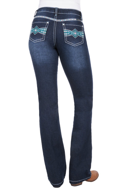 Pure Western Women's Indiana Relaxed Riding Jean