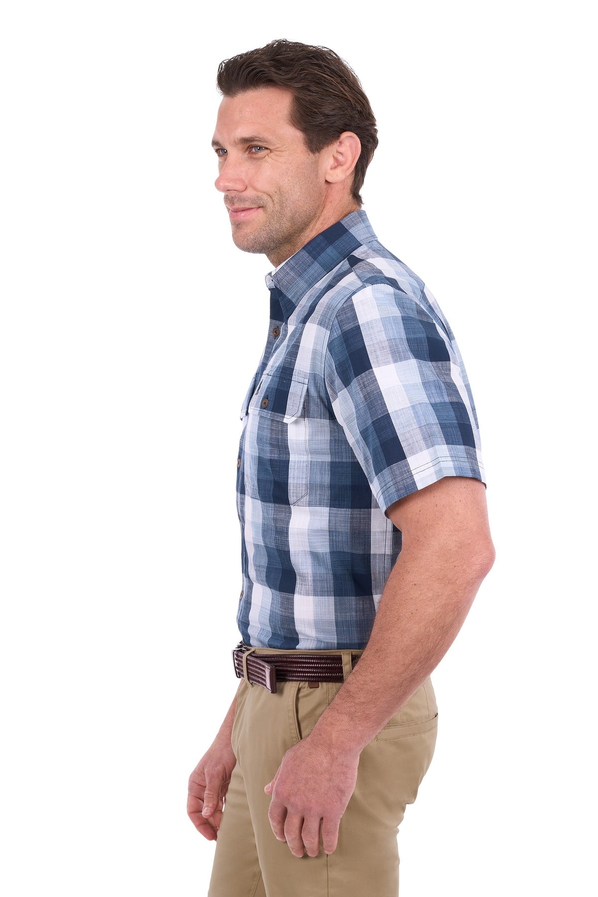 Thomas Cook Men’s Oscar Check 2-Pocket Ss Shirt