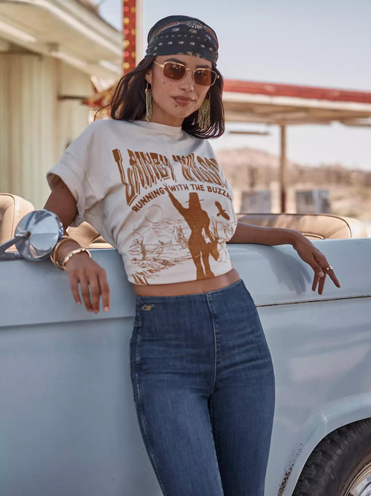 Wrangler x Lainey WIlson Women's Buzzards Ss Tee