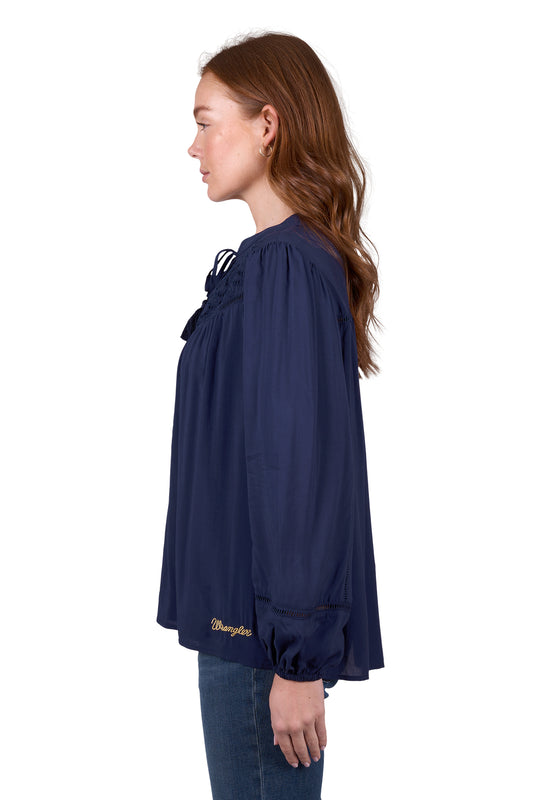 Wrangler Women's Bridie L/S Blouse