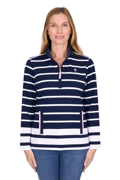 Thomas Cook Women's Ava 1/4 Zip Rugby