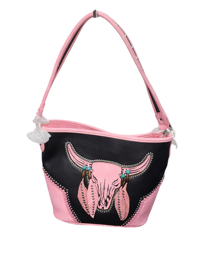 Montana West Longhorn Shoulder Bag