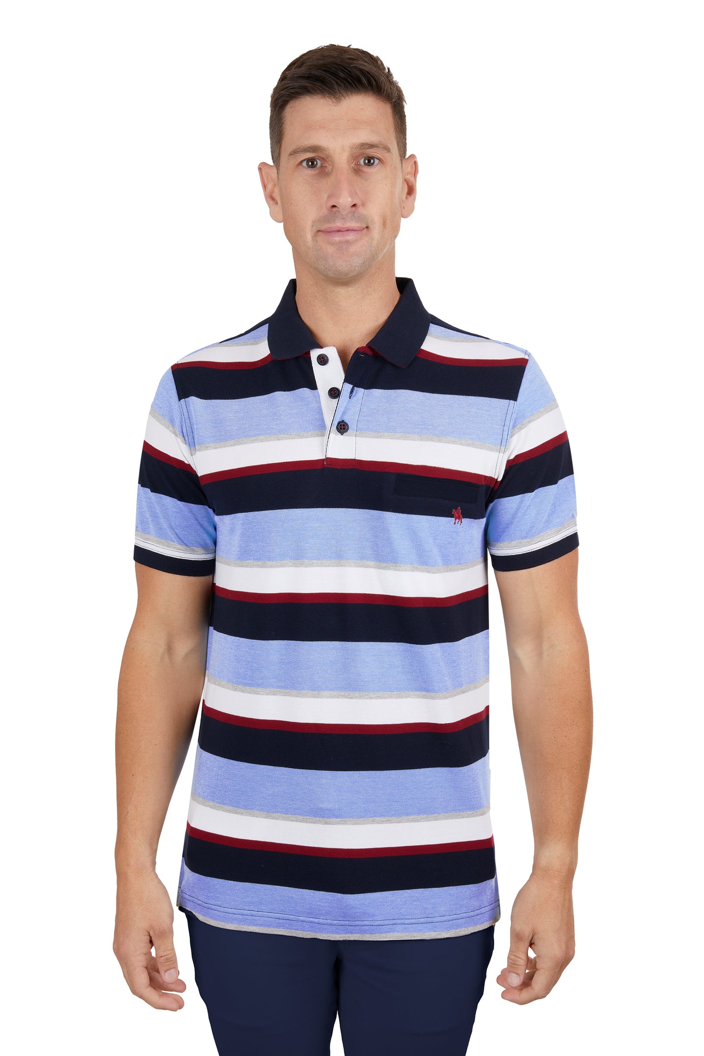 Thomas Cook Men's Gavin 1 Pocket Ss Polo