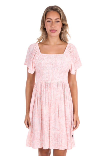 Pure Western Women’s Ss Sleeve Dress