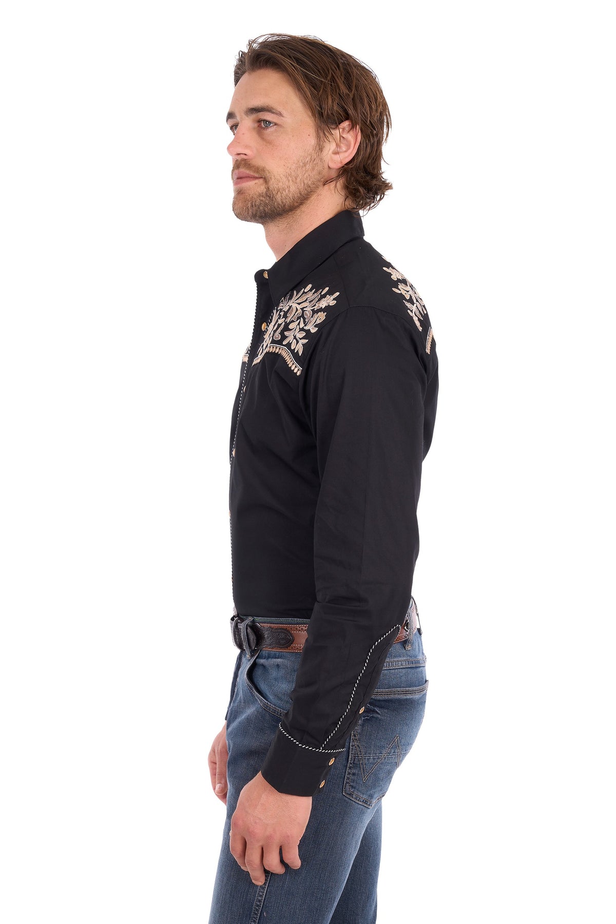 Wrangler Men’s Anthony Embroidered L/S Shirt