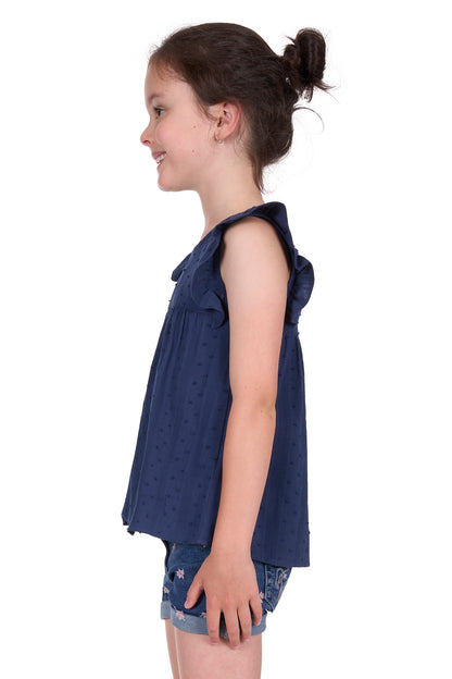 Thomas Cook Girls Isla Frill Ss Blouse