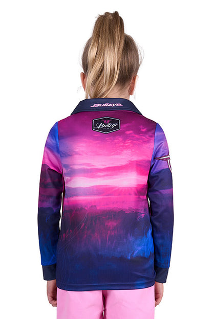 Bullzye Girls Horizon L/S Tee
