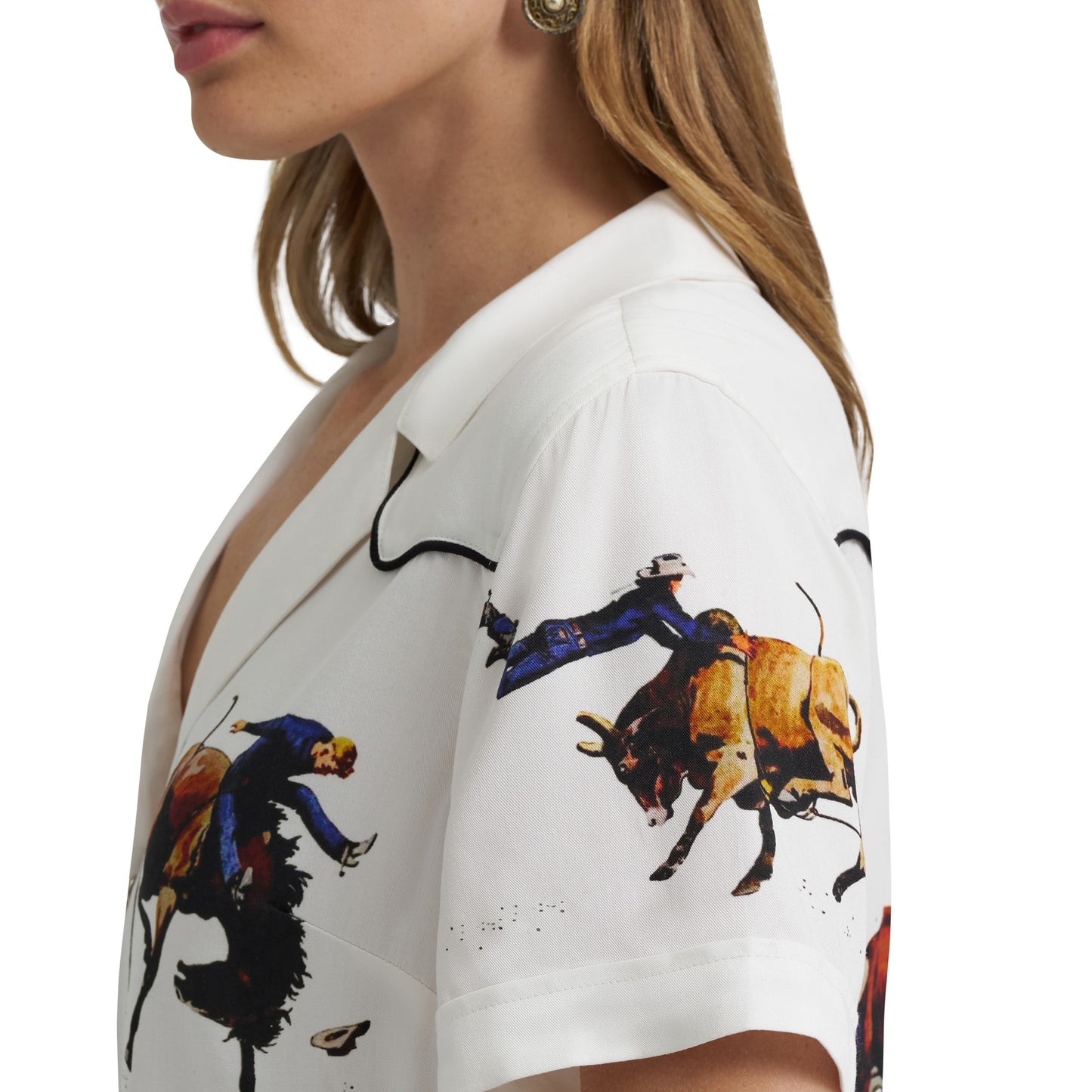 Wrangler x Lainey Women's Wilson Camp Shirt