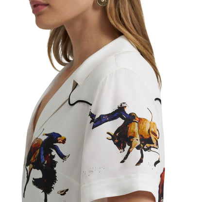 Wrangler x Lainey Women's Wilson Camp Shirt