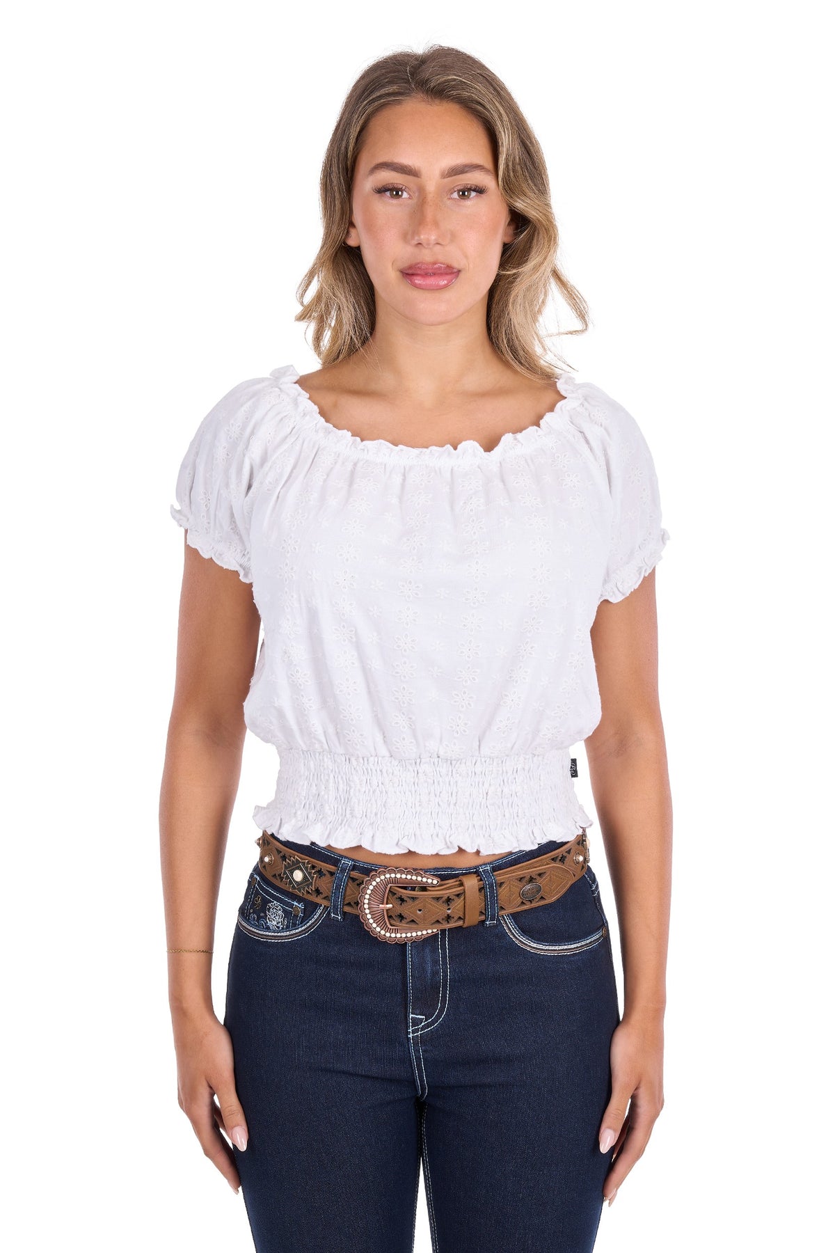 Pure Western Women’s Montana Ss Blouse