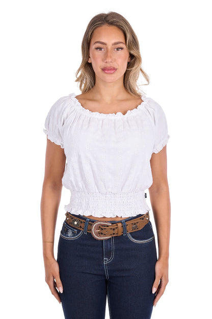 Pure Western Women’s Montana Ss Blouse