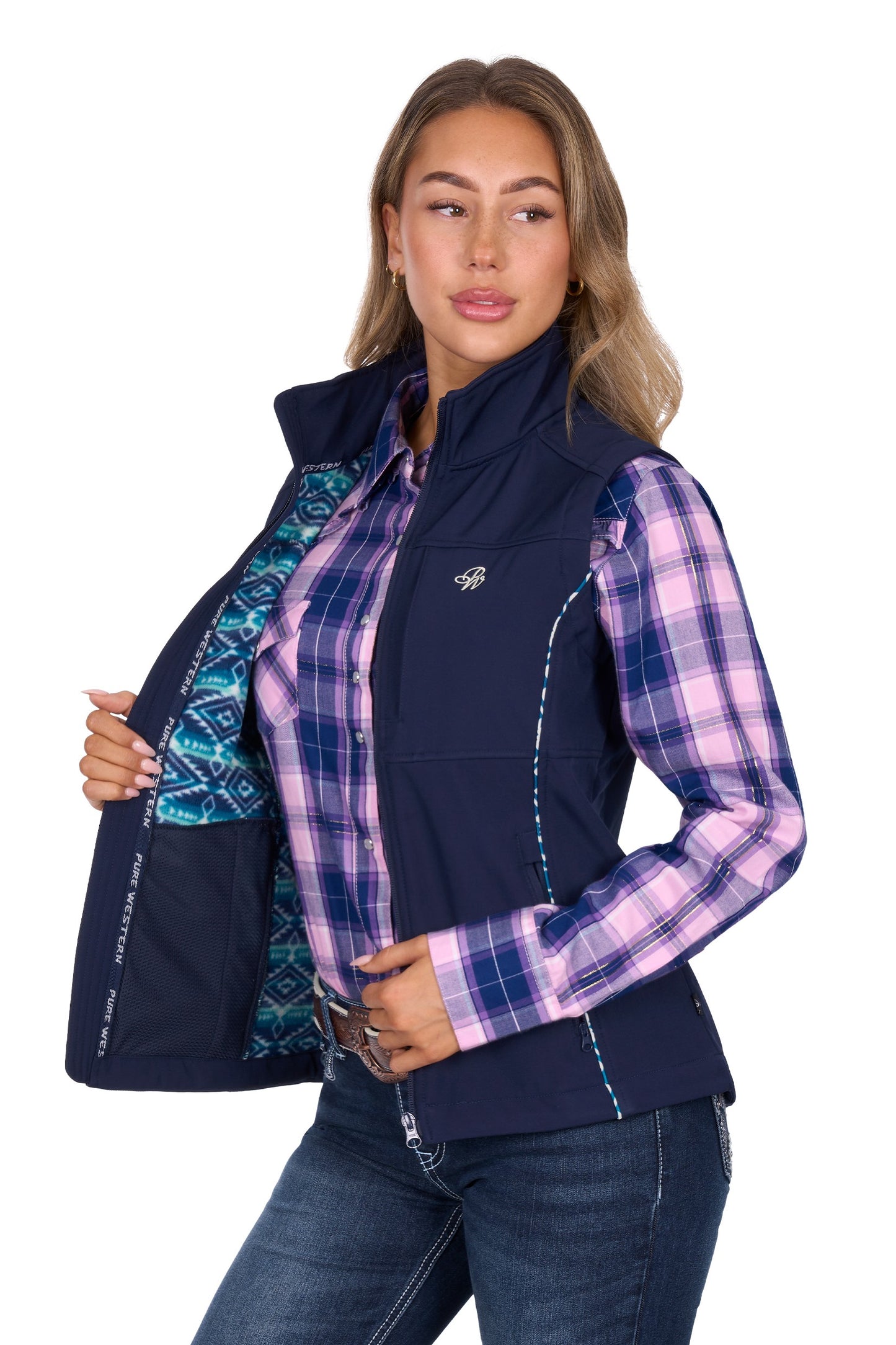 Pure Western Women's Corine Softshell Vest