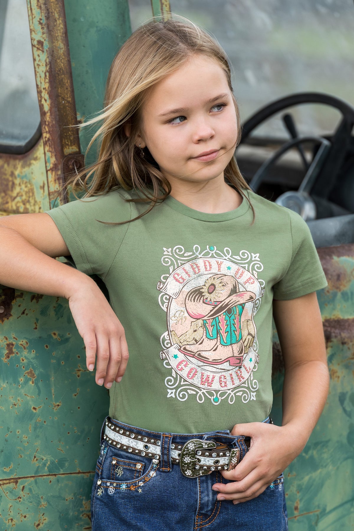 Pure Western Girls Ella Ss Tee