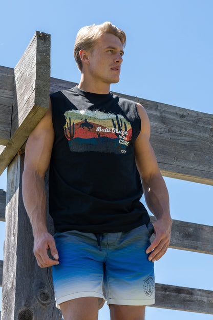 Pure Western Men's Terry Muscle Tank