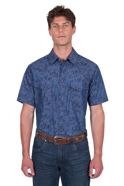 Pure Western Men's Travis Ss Shirt