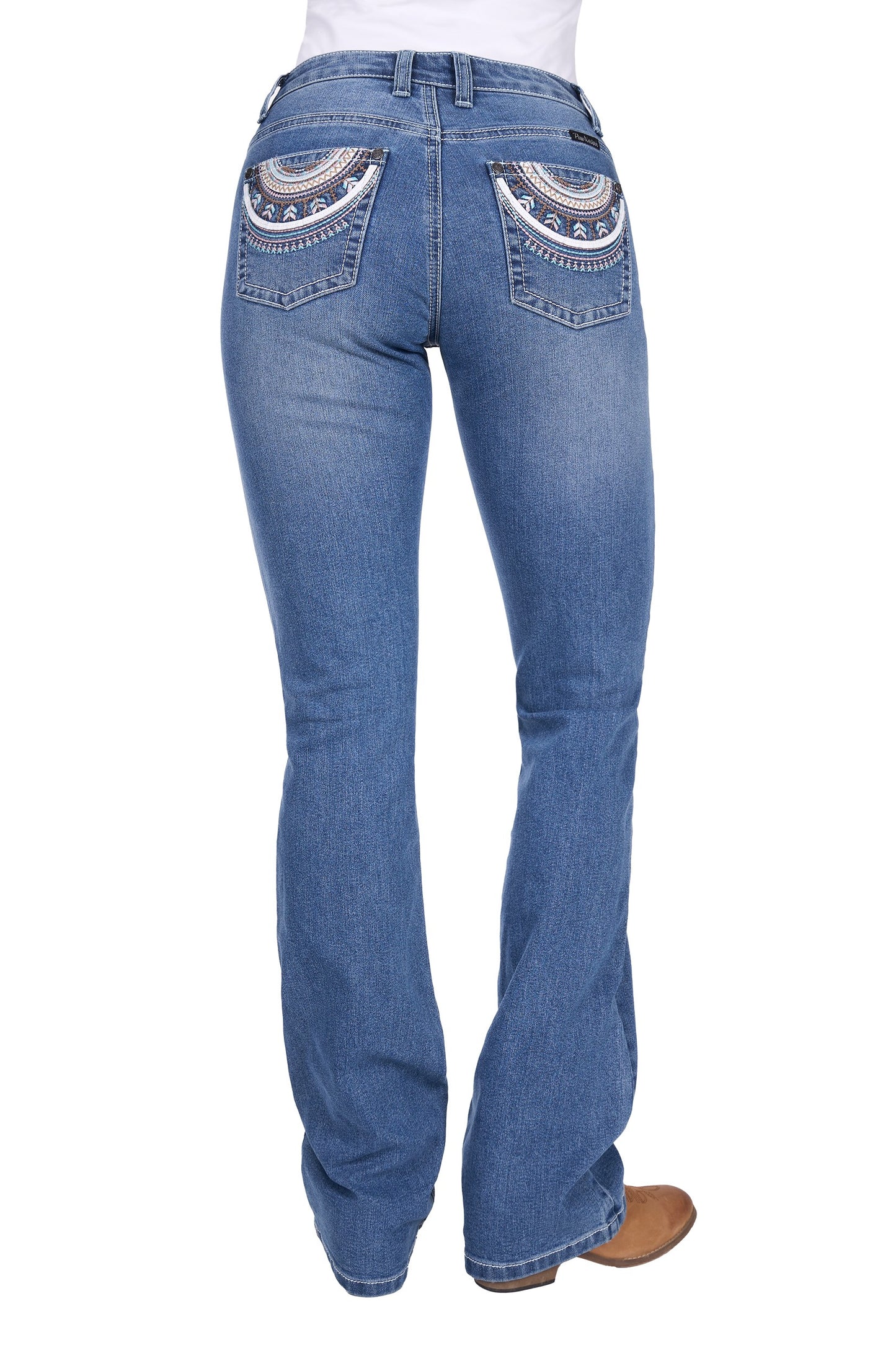 Pure Western Women's Pat Relaxed Rider Jean - 36L