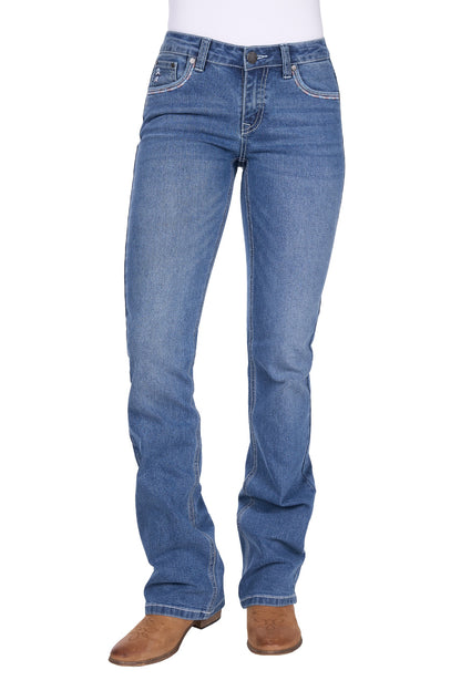 Pure Western Women's Pat Relaxed Rider Jean - 36L