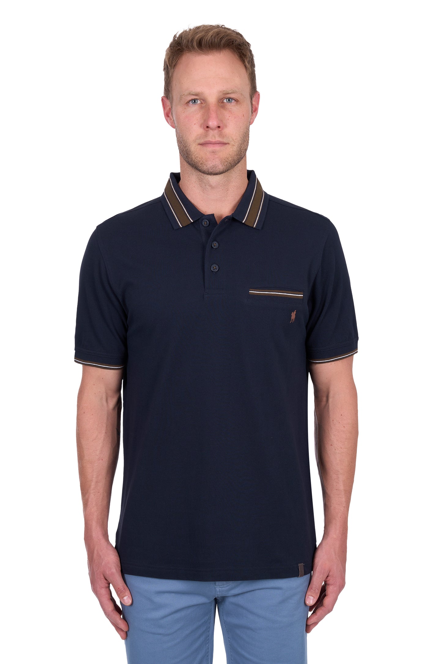 Thomas Cook Men's Ben Tailored 1 Pocket Ss Polo