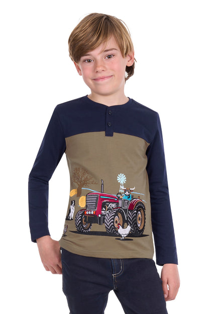 Thomas Cook Boy's Karl Henley L/S Tee