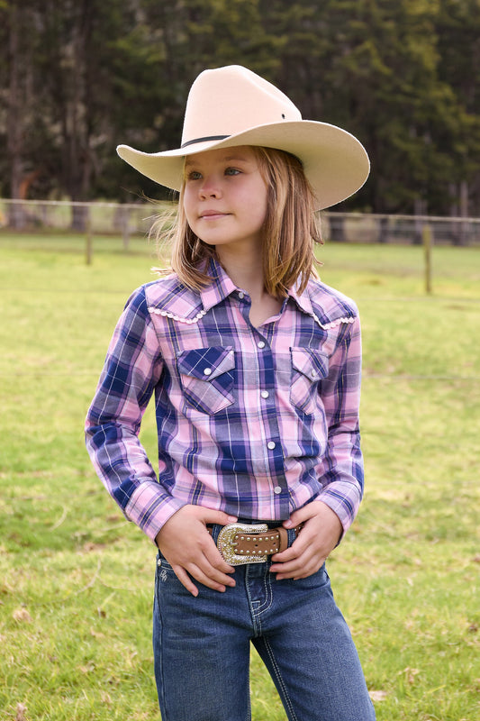 Pure Western Girls Arleen L/S Shirt