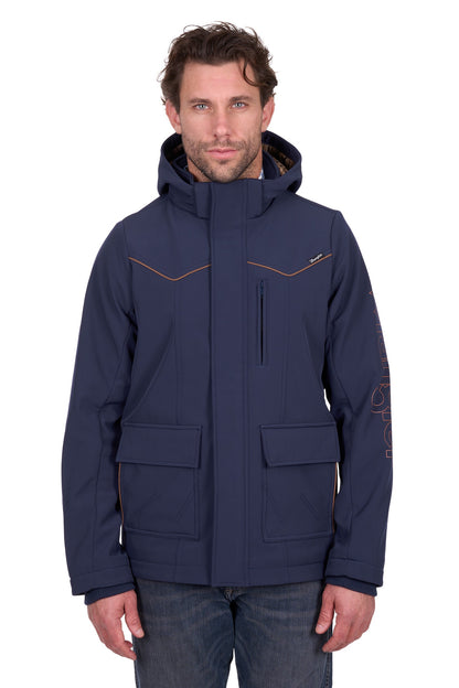Wrangler Men’s Cade Logo Softshell Jacket