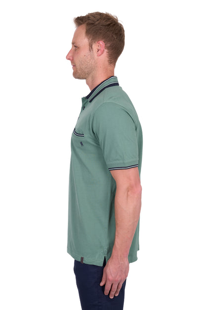Thomas Cook Men's Ben Tailored 1 Pocket Ss Polo