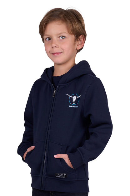 Pure Western Boys Carl Zip Up Hoodie