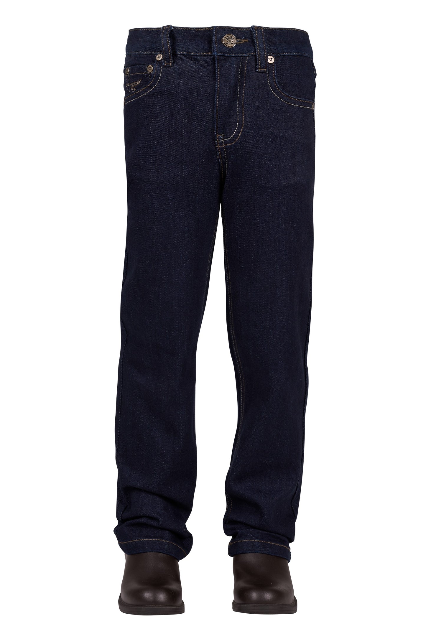 Pure Western Boys Hawkins Straight Leg Jean - Indigo