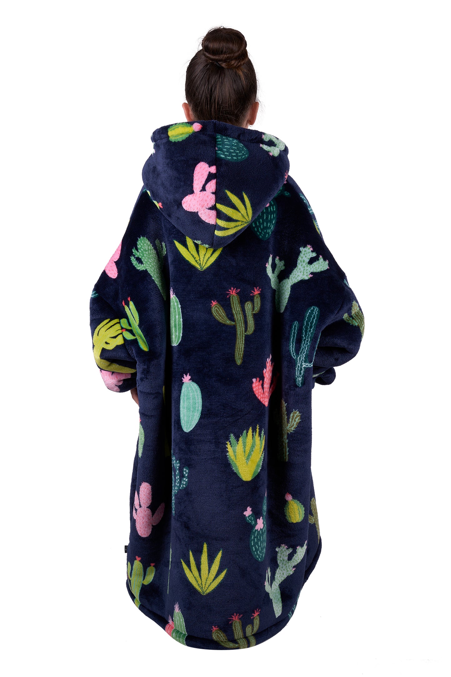 Pure Western Kid's Cactus Print Snuggle Hoodie