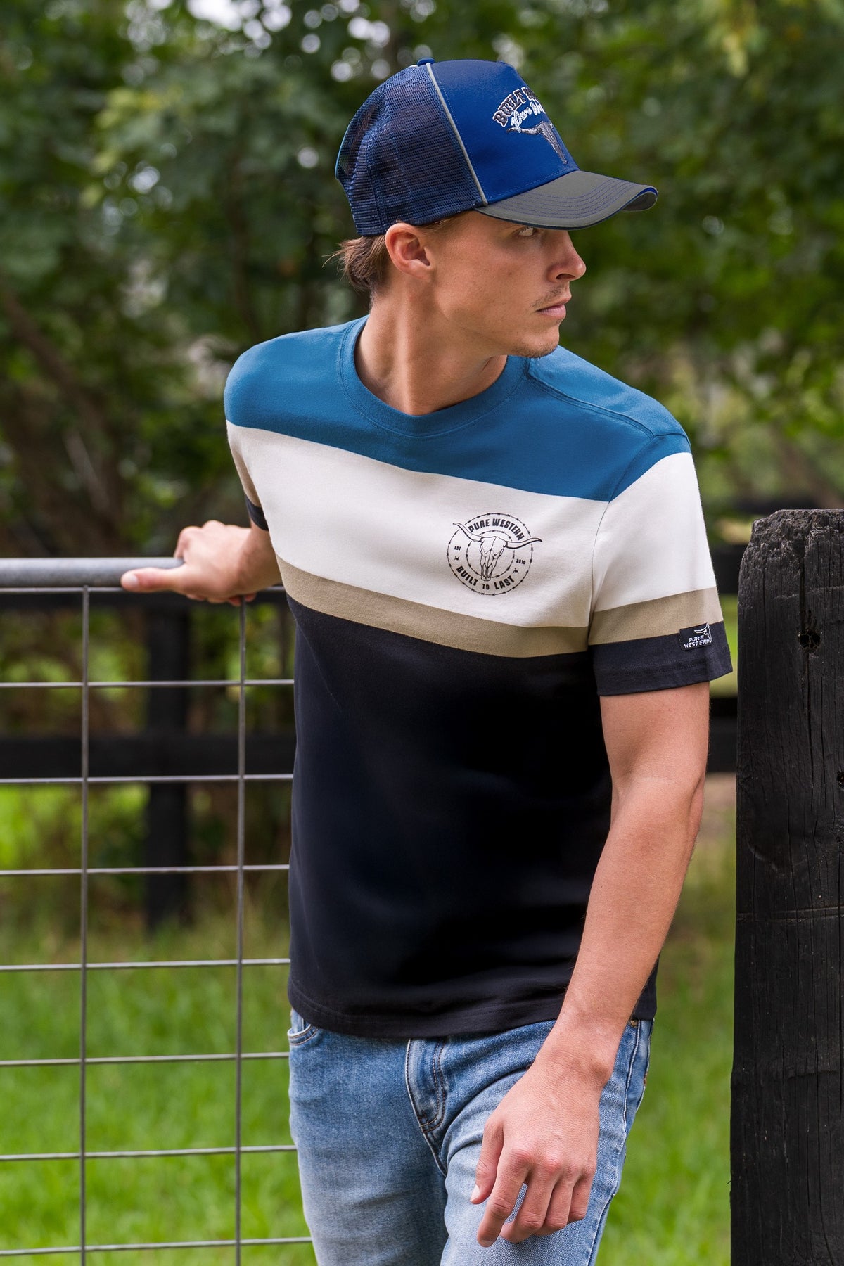 Pure Western Men’s Troy Ss Tee