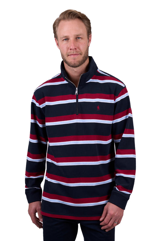 Thomas Cook Men's Rick 1/4 Zip Rugby