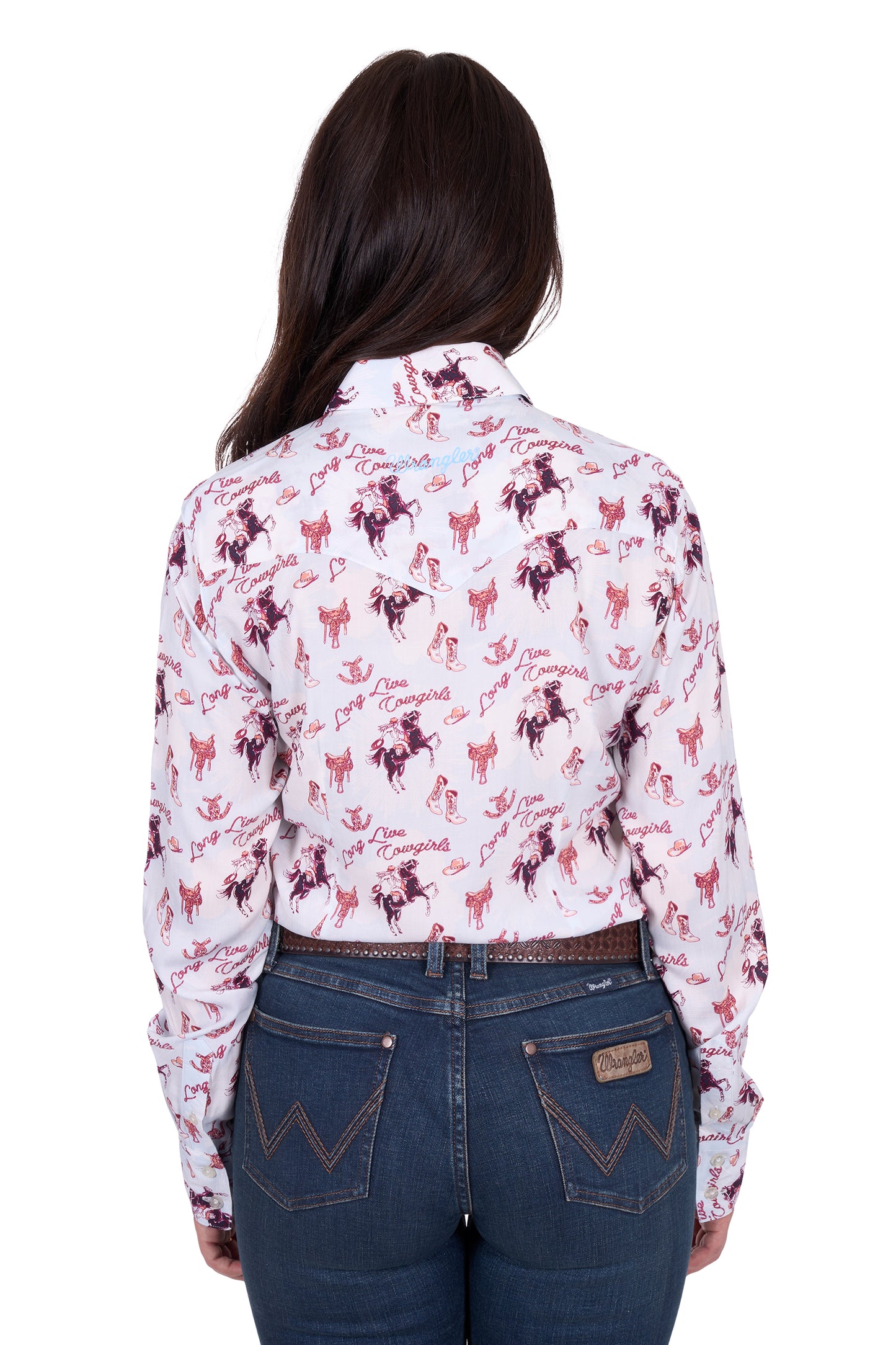 Wrangler Women's Doreen Print Western L/S Shirt