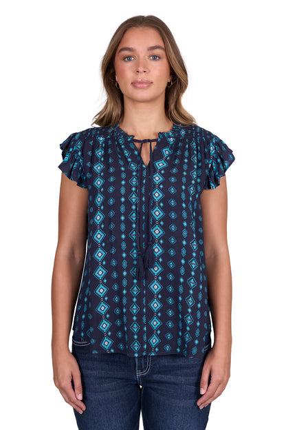 Pure Western Women's Estella SL Blouse