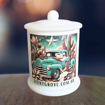 Scent Grove Country Western Wood Wick Soy Candles