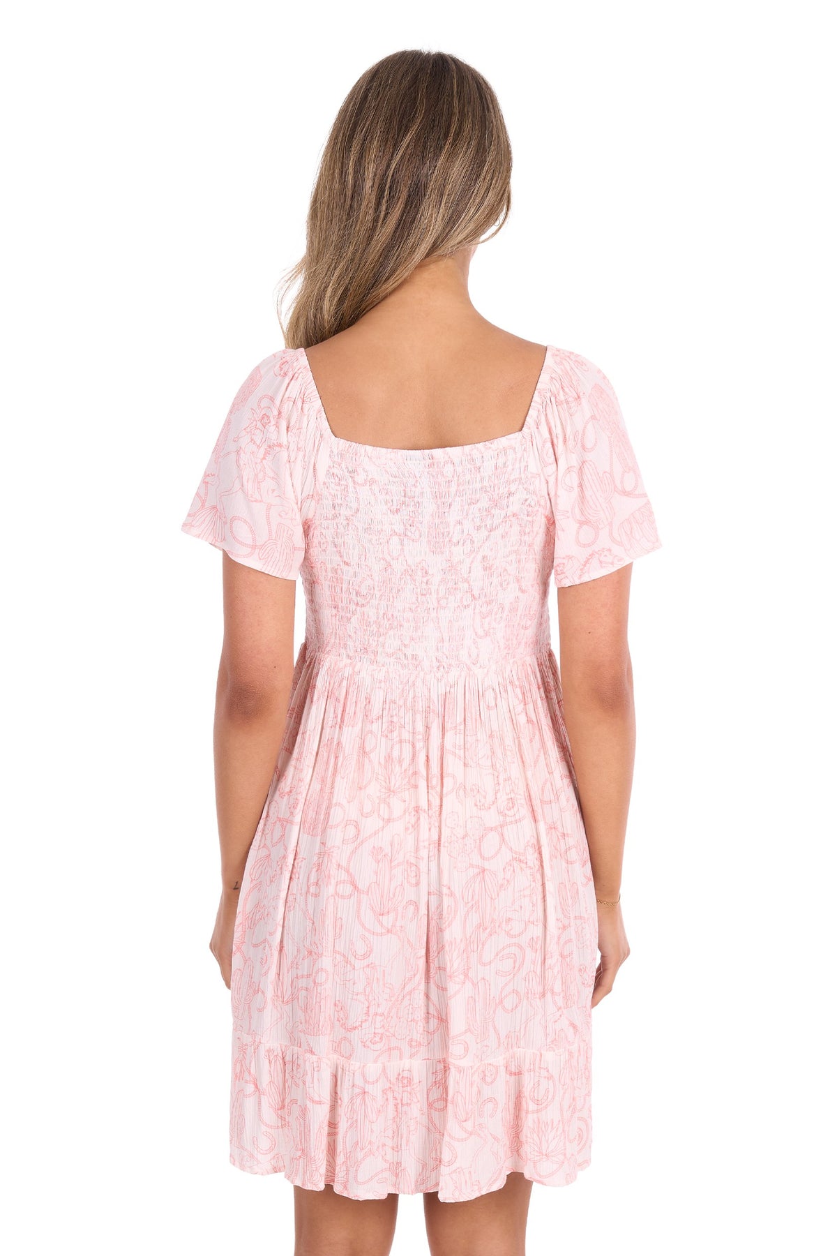 Pure Western Women’s Ss Sleeve Dress