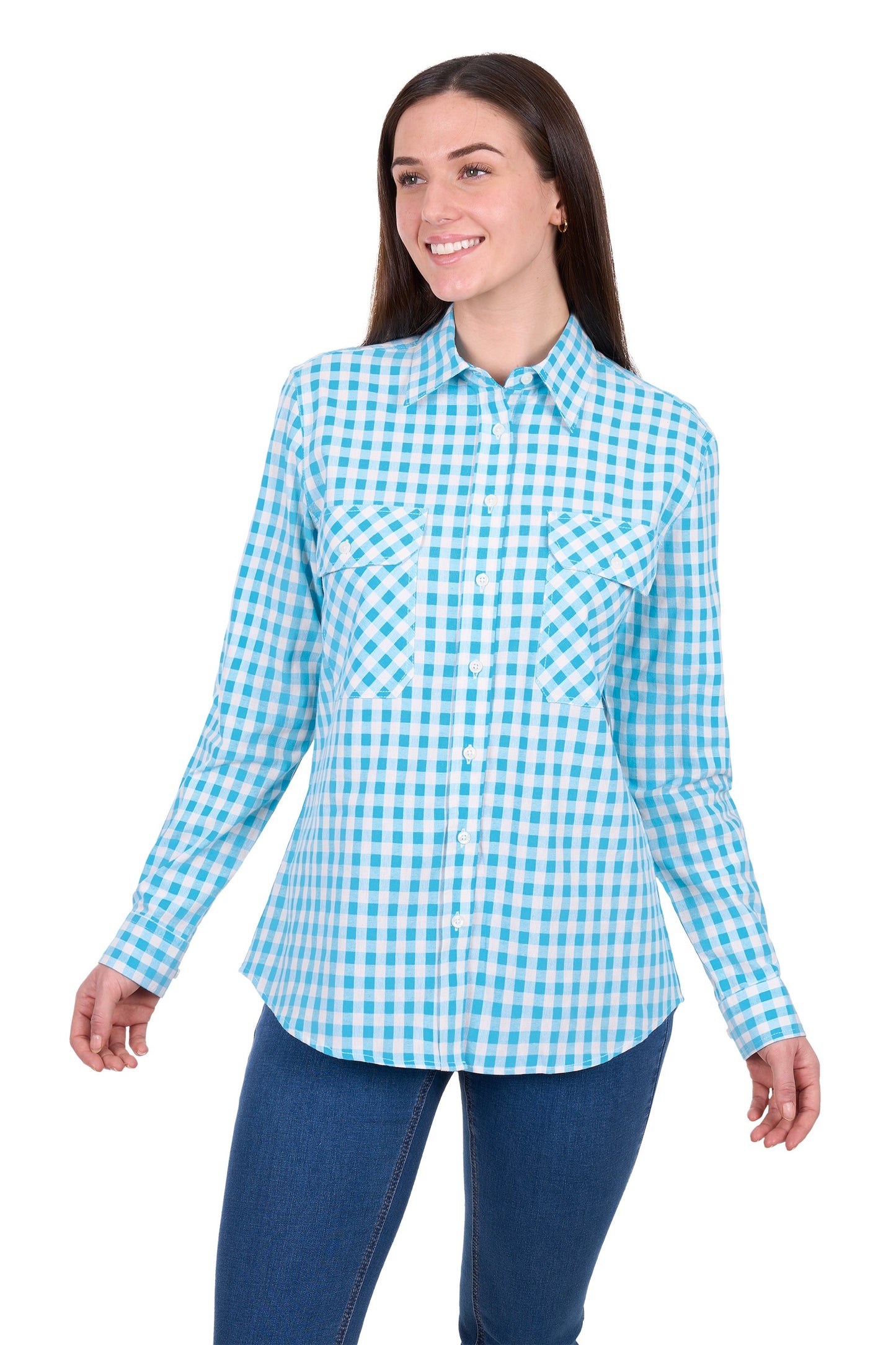 Hard Slog Women's Fay Full Placket L/S Shirt