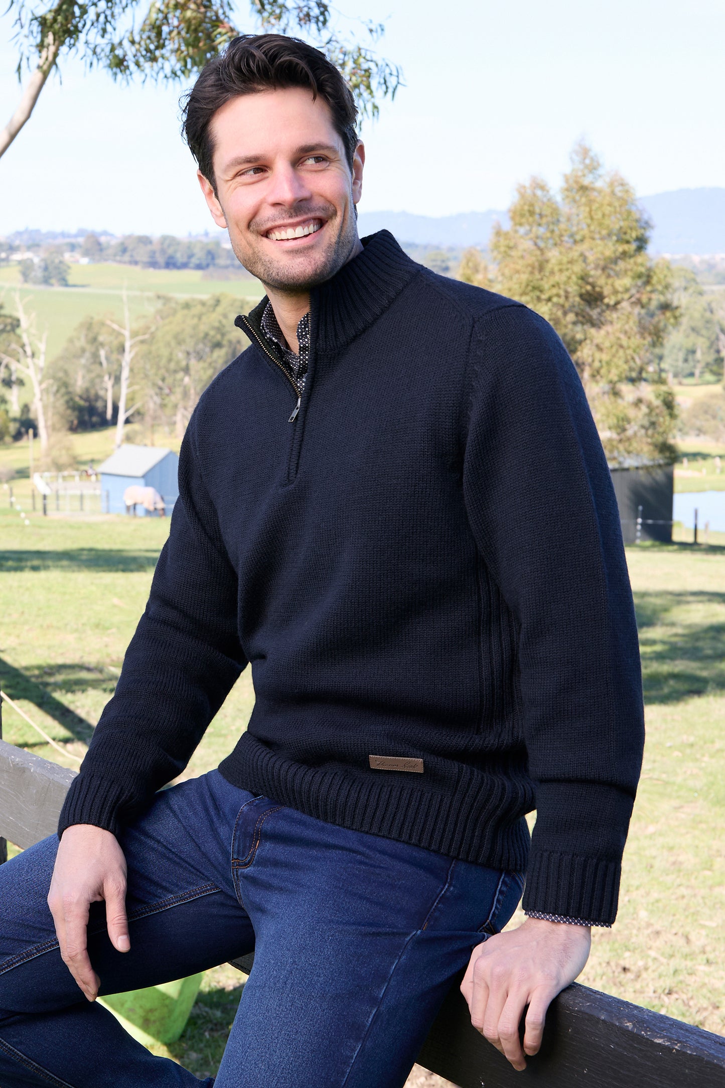 Thomas Cook Men's Mason 1/4 Zip Jumper