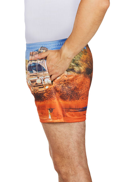 Bullzye Men's Blazing Short