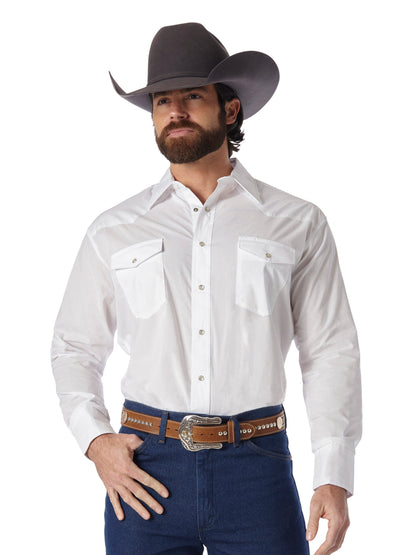 Wrangler Q Sport Basic 2-Pocket L/S Shirt