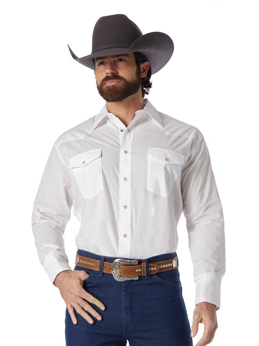 Wrangler Q Sport Basic 2-Pocket L/S Shirt
