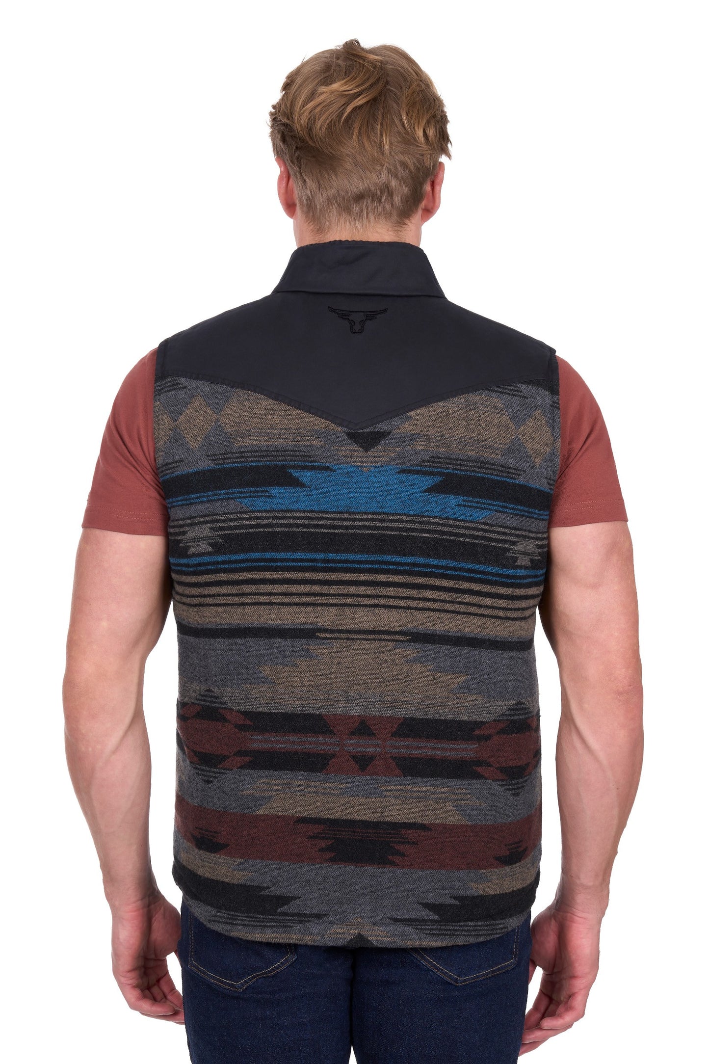 Pure Western Men's Trevor Reversible Vest