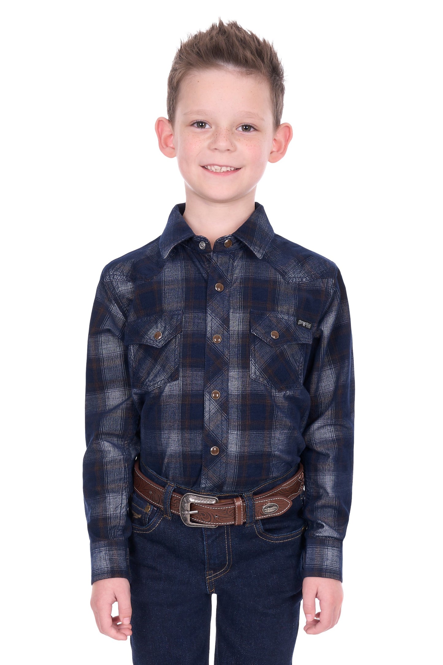 Pure Western Boy's Harley L/S Shirt