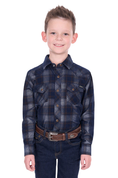 Pure Western Boy's Harley L/S Shirt