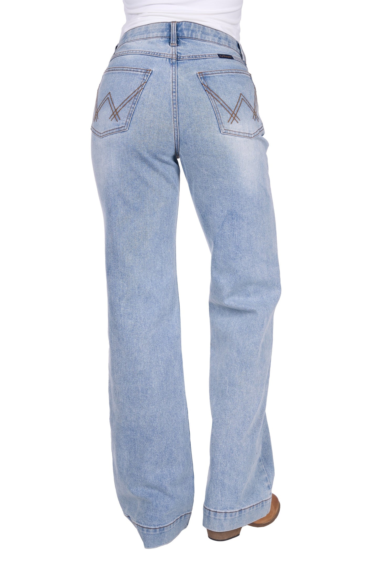 Wrangler Women's Brianna Trouser Jean - Willow 34L