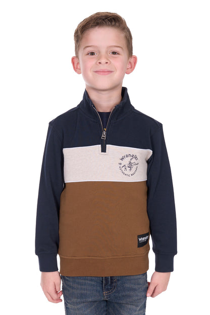 Wrangler Boy’s Steve 1/4 Zip Pullover