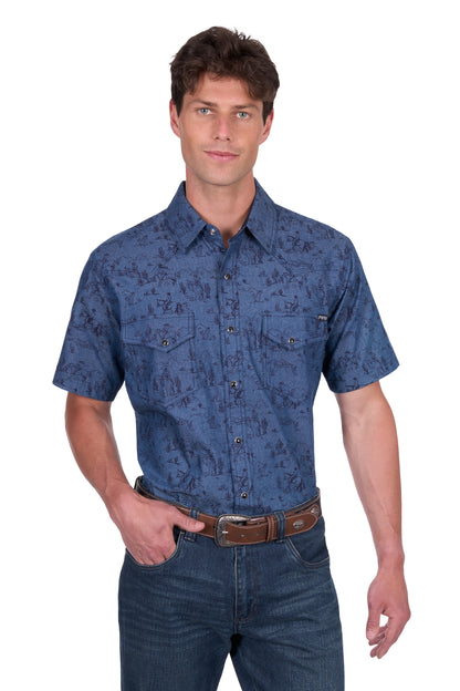 Pure Western Men's Travis Ss Shirt