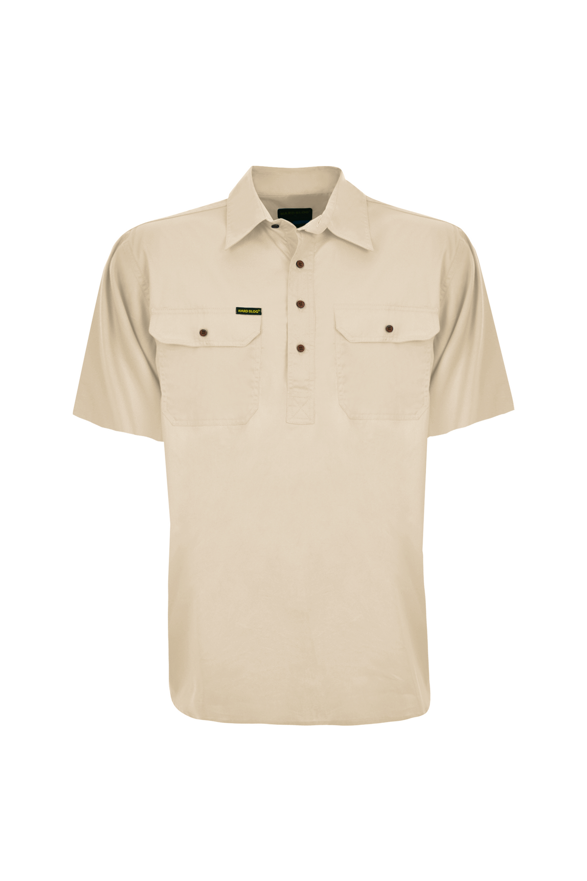 Thomas Cook Men's Half Placket Light Cotton Ss Shirt