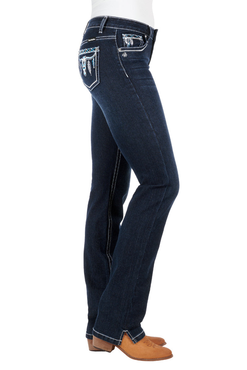 Pure Western Women's Raina Straight Leg Jean